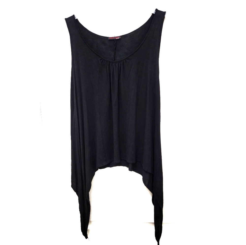 ``T25226 Candy Rain Plus Black Swag Tunic